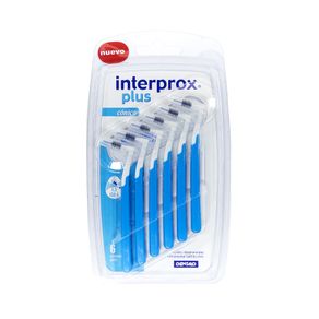 INTERPROX PLUS CONICO ESTUCHE X 6 UNDS