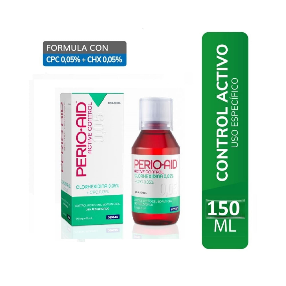 PERIO-AID ACTIVE CONTROL SOLUCION CAJA 150 ML