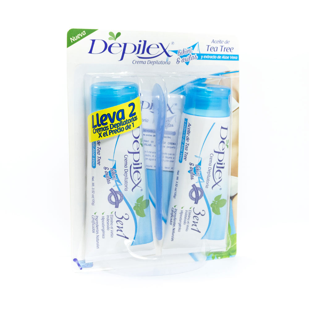 CREMA DEPILEX BIKINI AXILA 100 G PAGUE 1 LLEVE 2