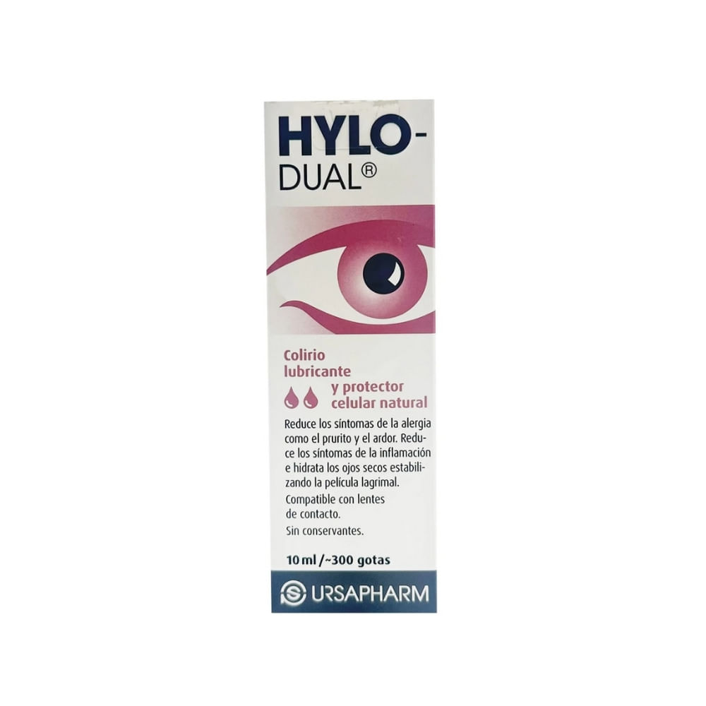 HYLO DUAL GOTAS OFTALMICAS FRASCO 10 ML