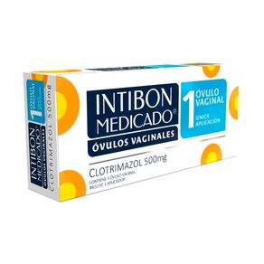 INTIBON MEDICADO OVULOS 500 MG CAJA X 1 UND