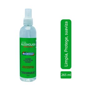LOCION ALCOHOLADA ANTIBACTERIAL FRASCO 265 ML