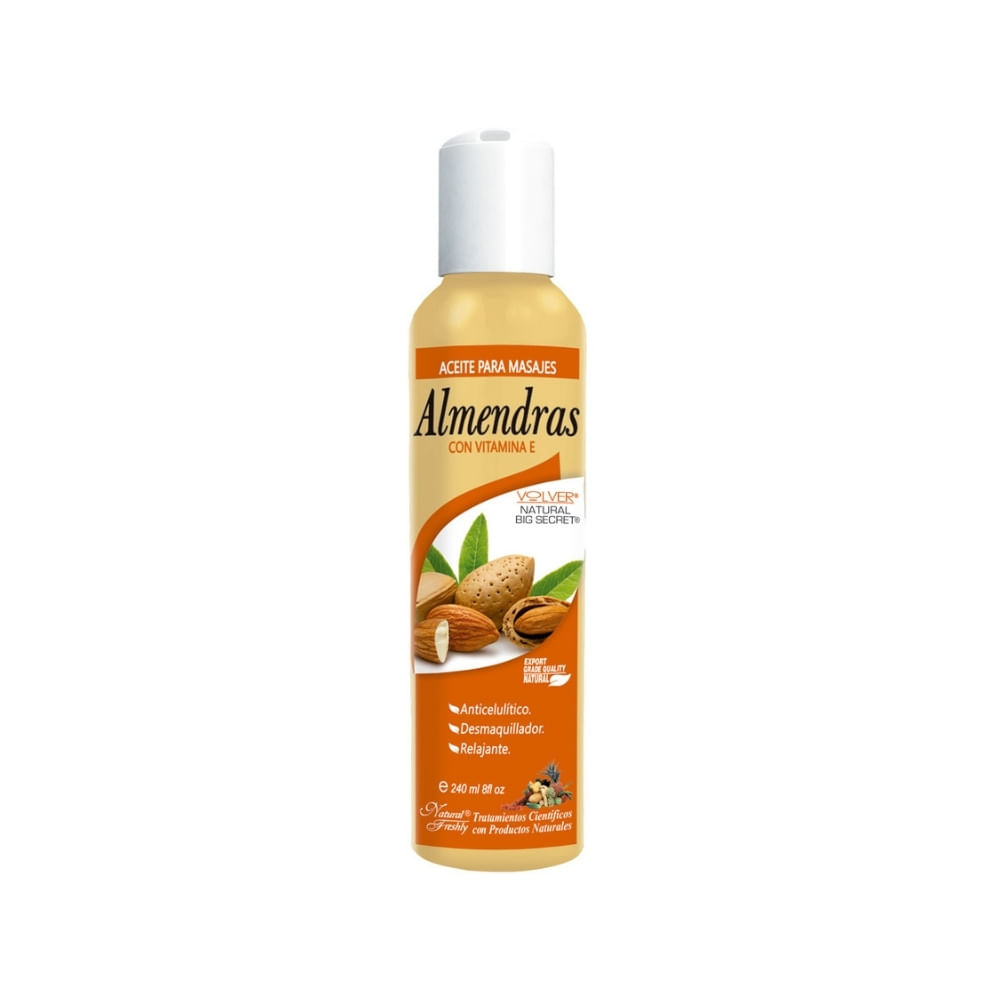 ACEITE ALMENDRAS NATURAL FRESHLY FRASCO 240 ML