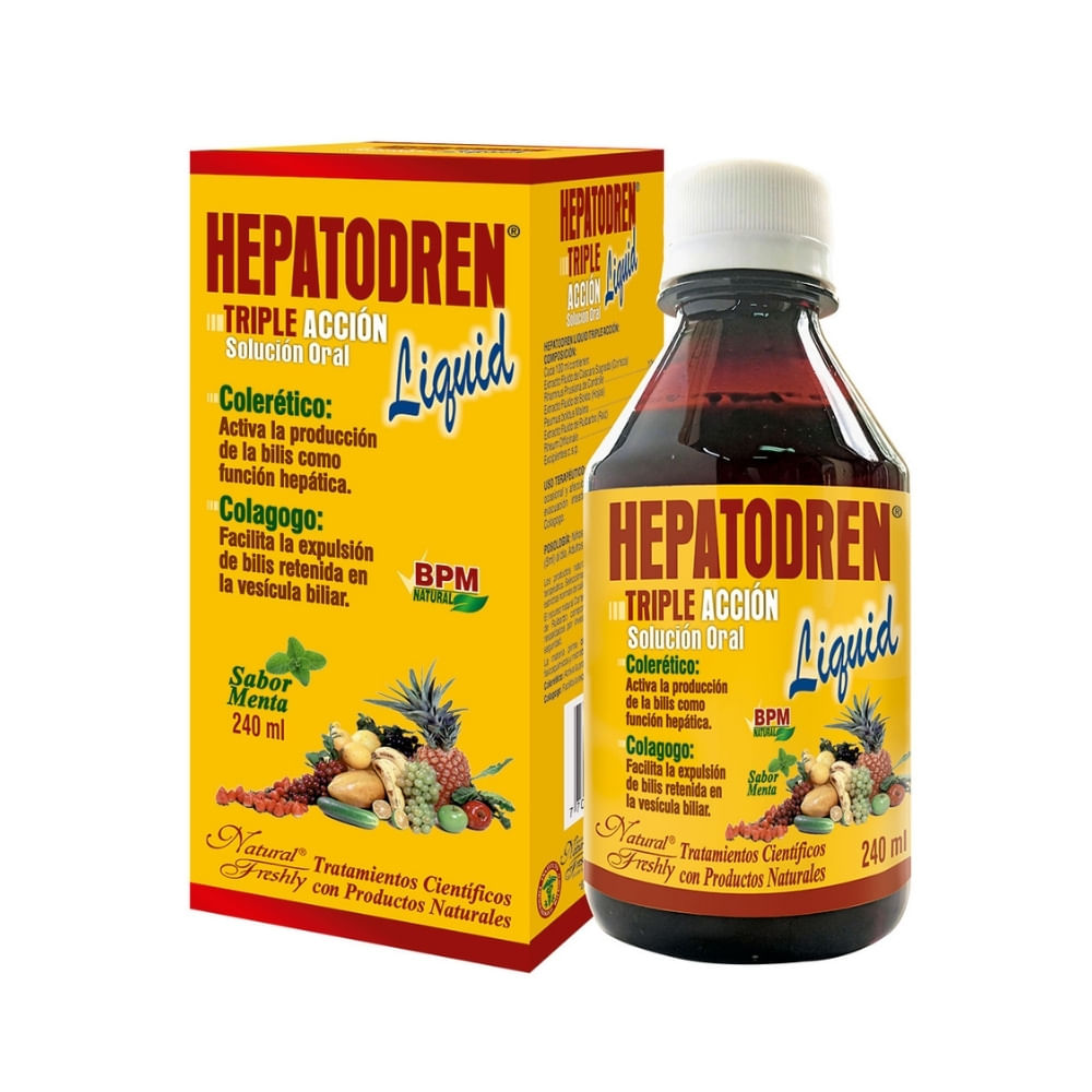 HEPATODREN TRIPLE ACCION FRASCO 240 ML