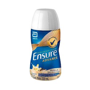 ENSURE ADVANCE LIQUIDO VAINILLA FRASCO 220 ML