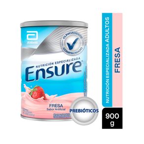 ENSURE FOS POLVO FRESA LATA 900 G