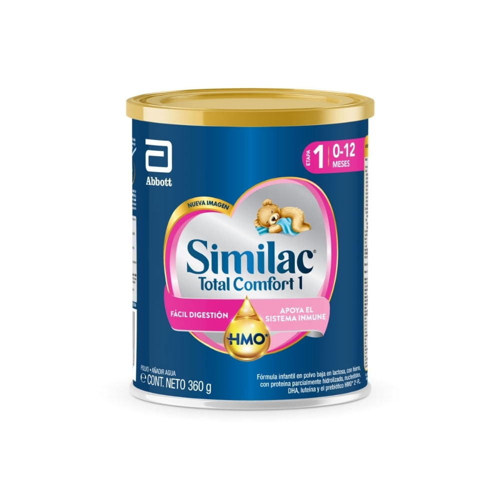 SIMILAC 1 TOTAL COMFORT HMO POLVO LATA 360 G