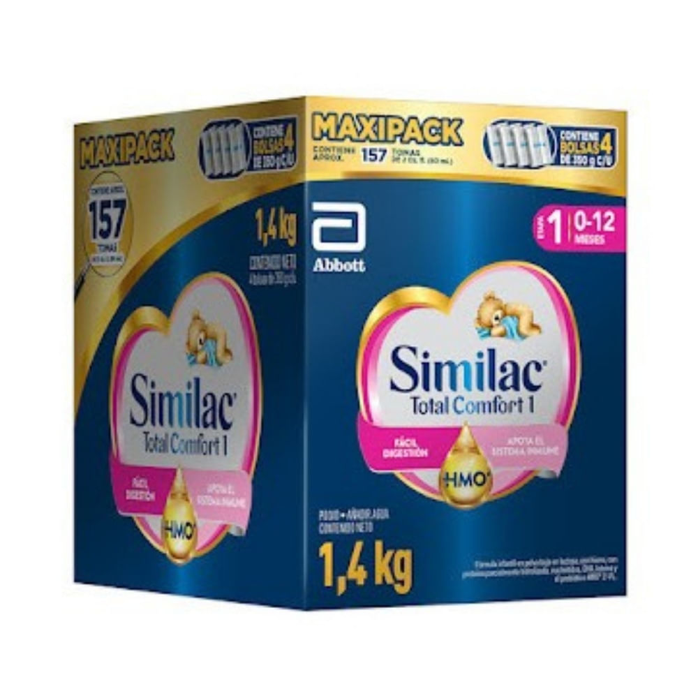 SIMILAC 1 TOTAL COMFORT HMO POLVO CAJA 1400 G