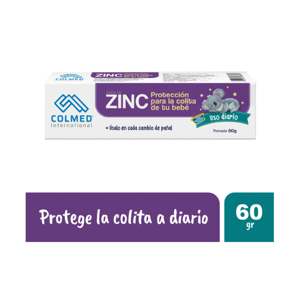 POMADA OXIDO DE ZINC CAJA 60 G