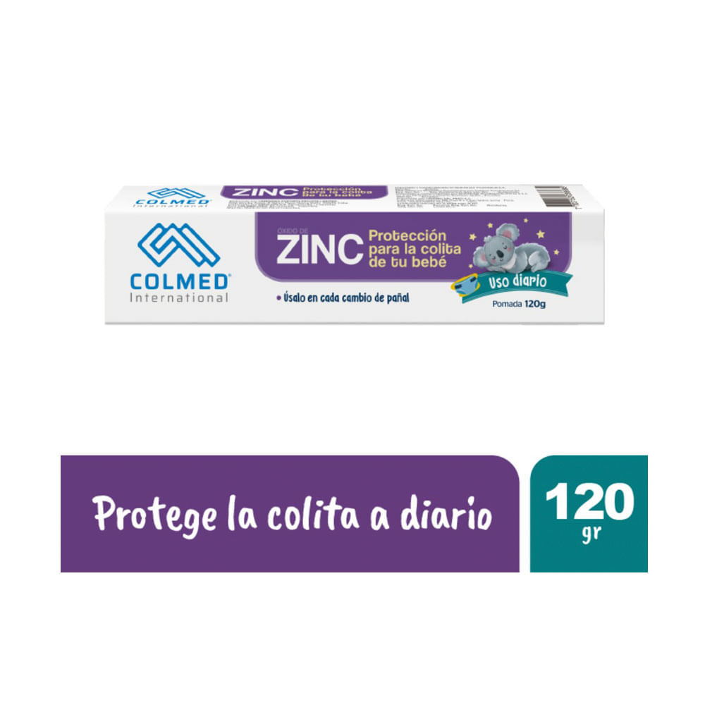 POMADA OXIDO DE ZINC CAJA 120 G