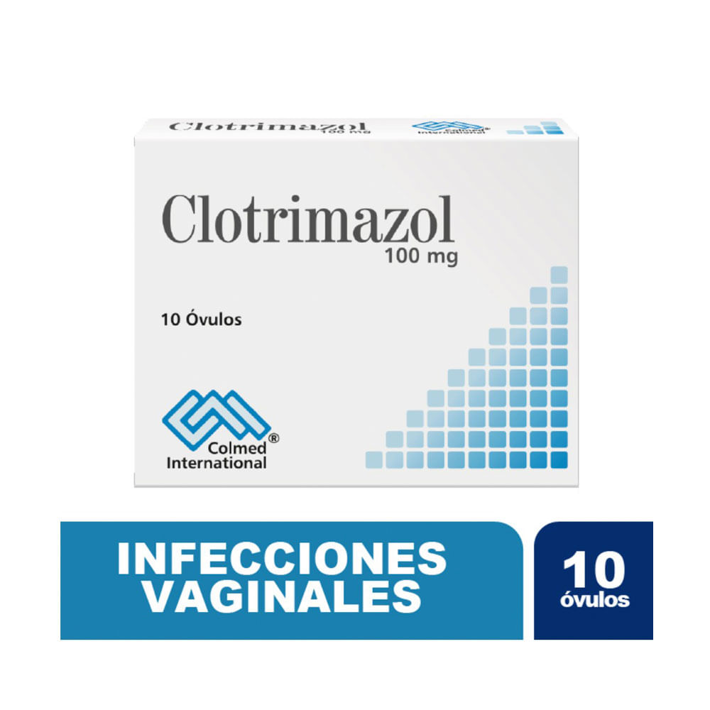 CLOTRIMAZOL COLMED OVULOS 100 MG
