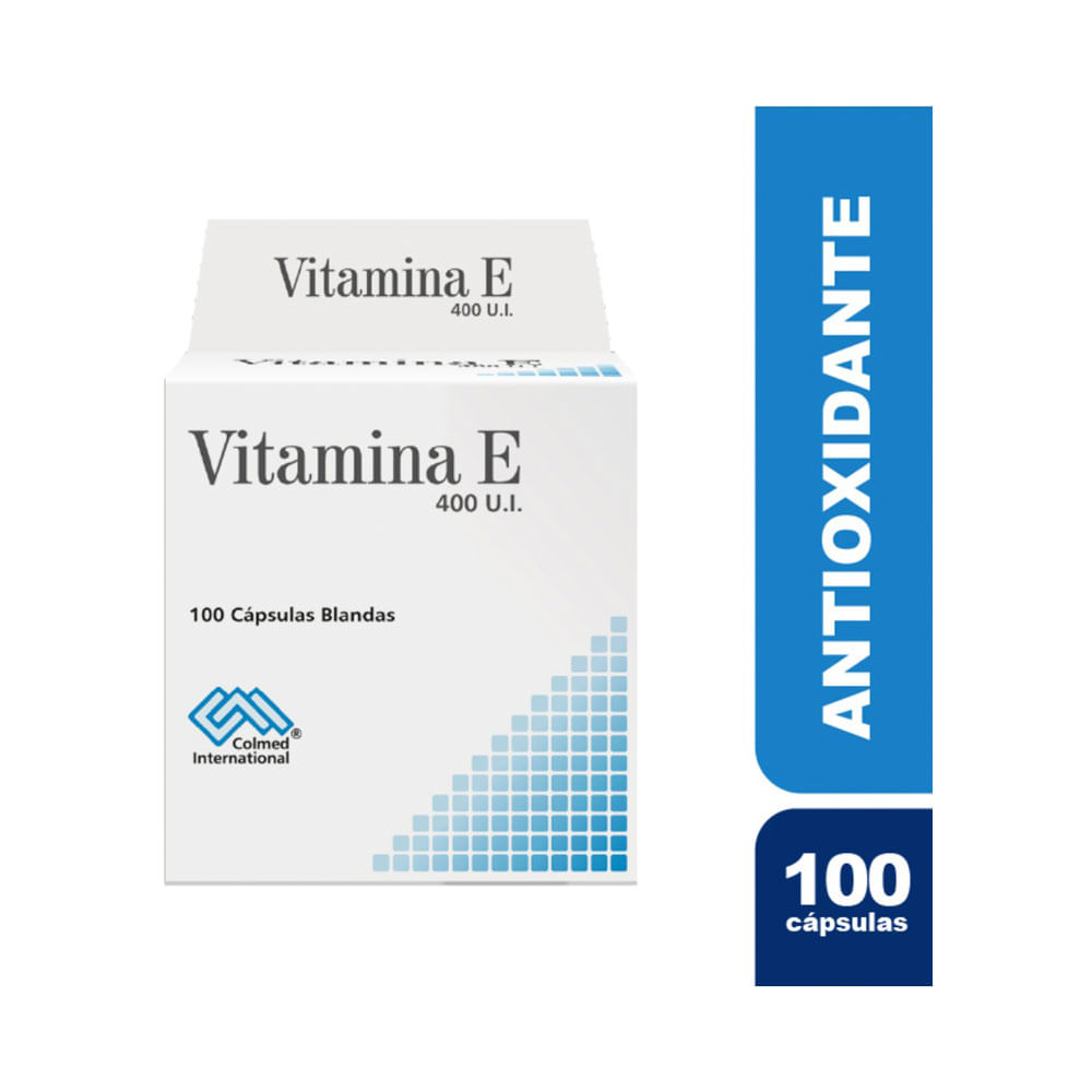 VITAMINA E COLMED CAPSULAS BLANDAS 400 UI