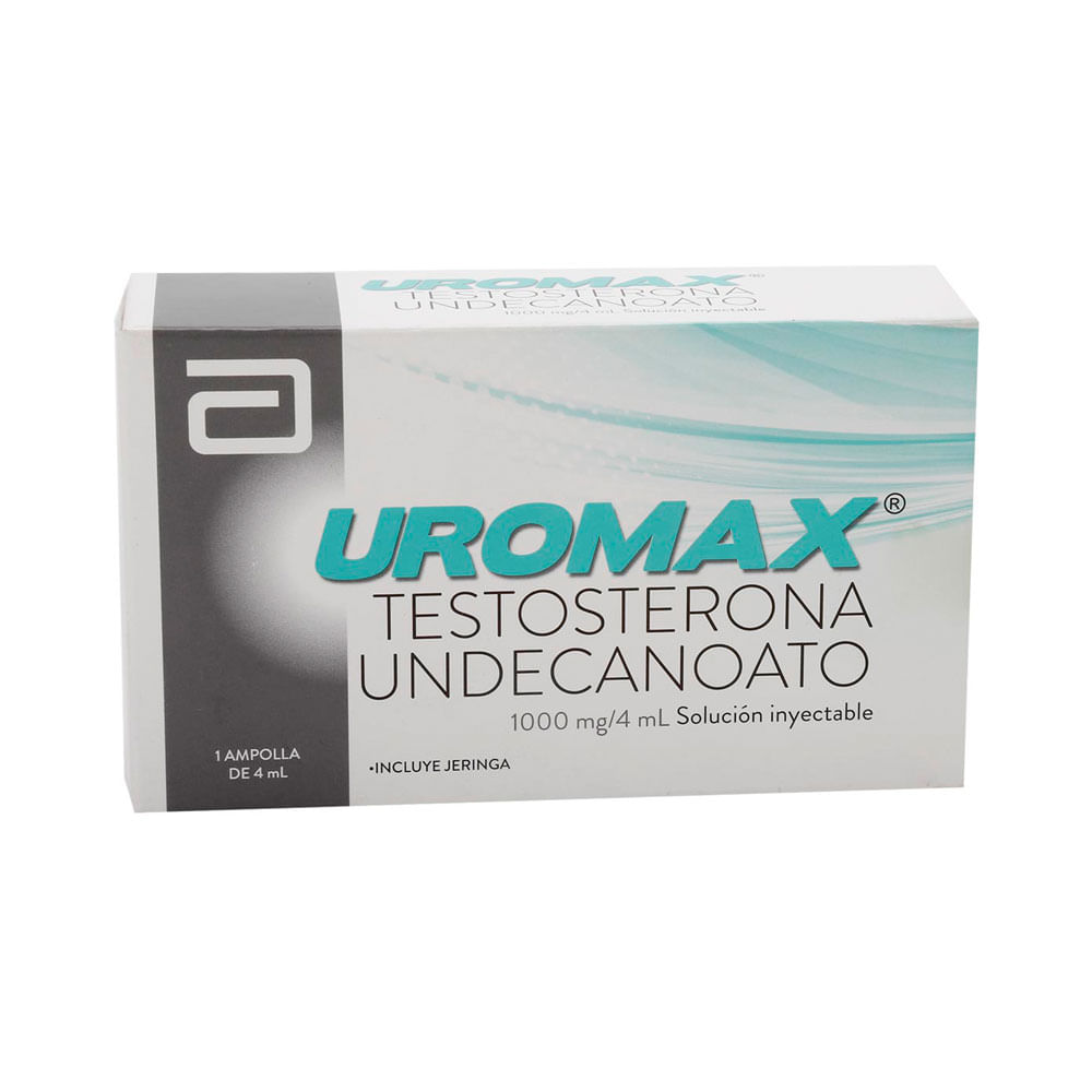 UROMAX 4 ML AMPOLLA 1000 MG CAJA X 1 UND