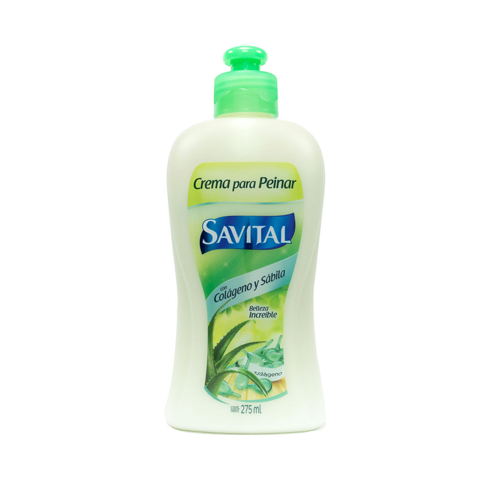 CREMA DE PEINAR SAVITAL COLAGENO FRASCO 275 ML