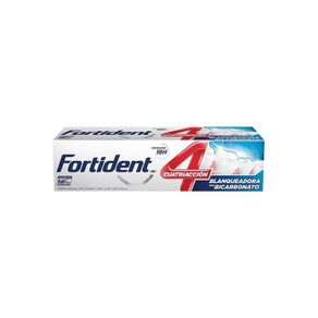 CREMA DENTAL FORTIDENT 4ACC BLANQUEADORA CAJA 60 ML
