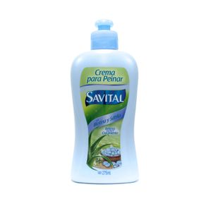 CREMA DE PEINAR SAVITAL BIOTINA/SABILA FRASCO 275 ML