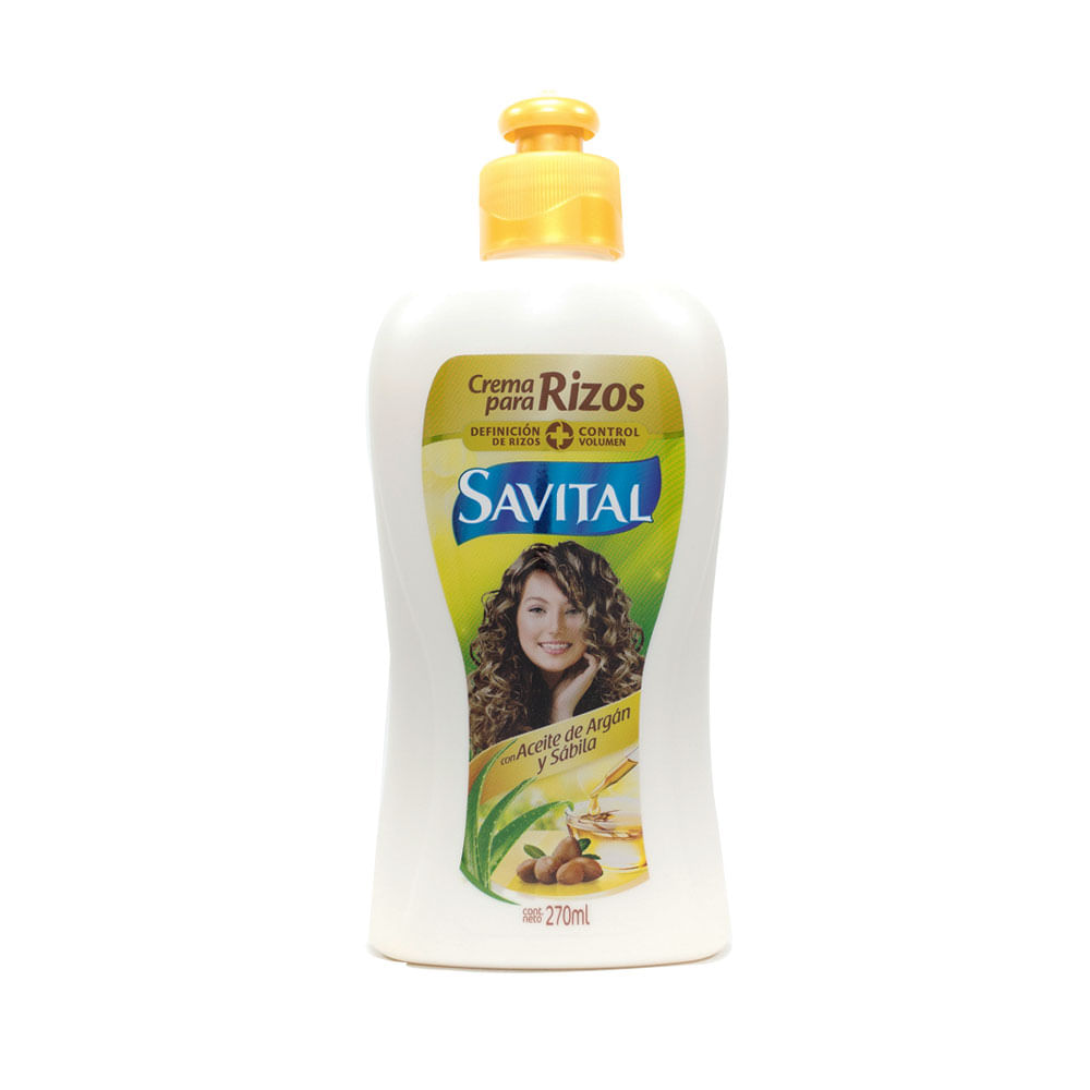 CREMA DE PEINAR SAVITAL ARGAN FRASCO 270ML