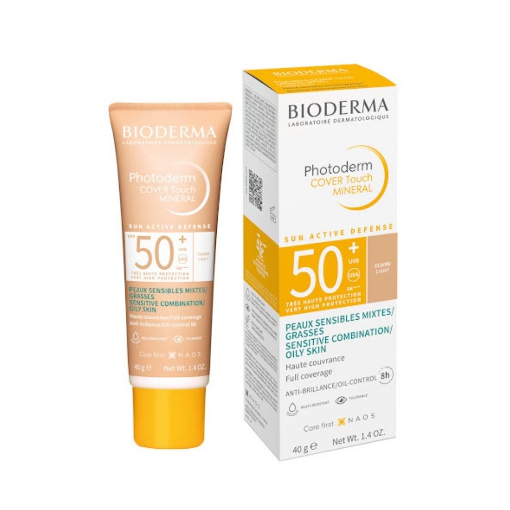 PHOTODERM COVER TOUCH CLARO SPF 50+ BIODERMA TUBO 40 ML