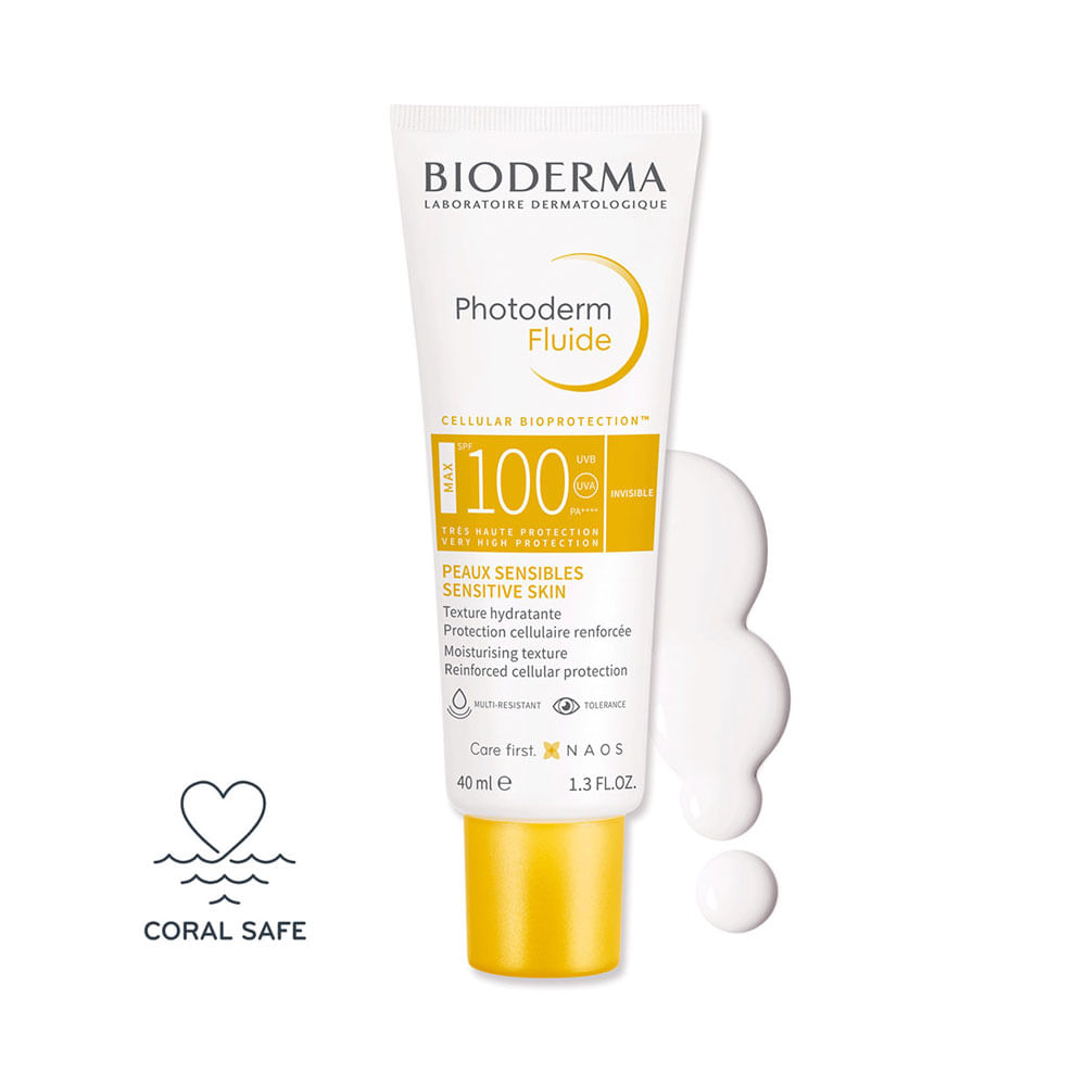 PHOTODERM FLUIDE MAX INVISIBLE SPF 100 BIODERMA TUBO 40 ML