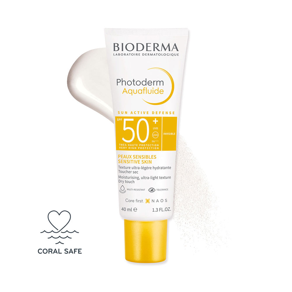 PHOTODERM AQUAFLUID NEUTRO SPF 50+ BIODERMA CAJA 40 ML