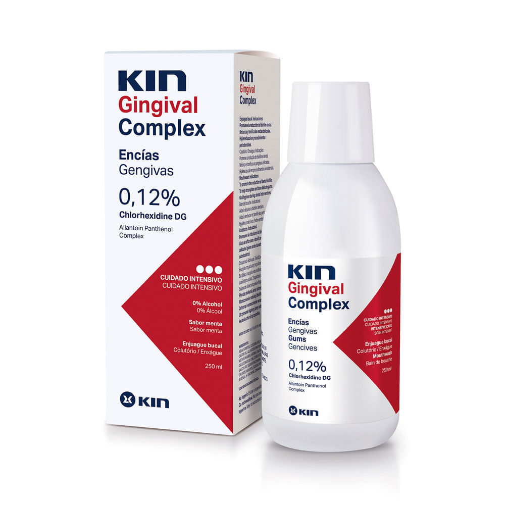 ENJUAGUE BUCAL KINGINGIVAL (CLORHEXIDINA) 0.12% FRASCO 250 ML