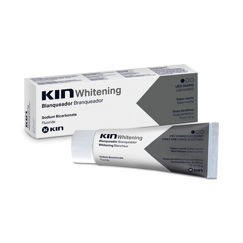 KIN DENTRIFICO BLANQUEADOR CAJA 75 G