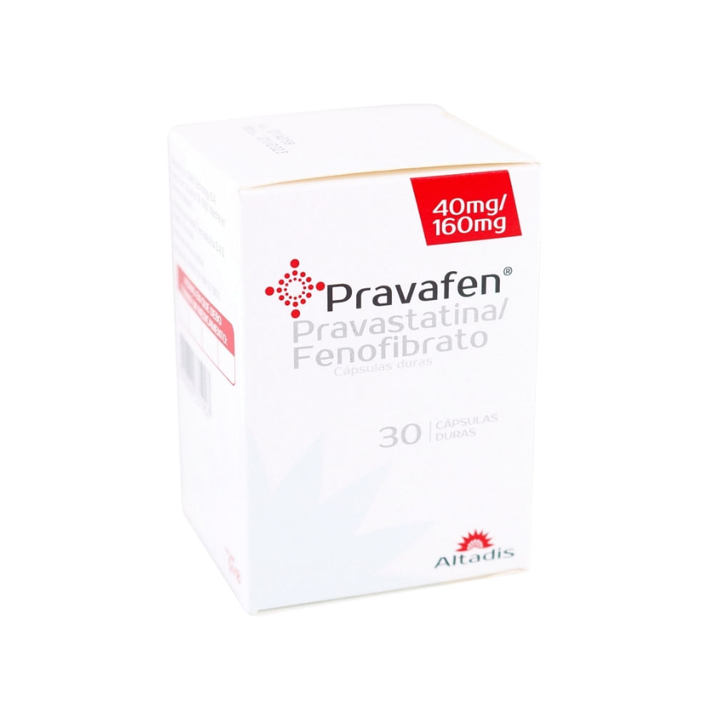 PRAVAFEN CAPSULA 40/160MG