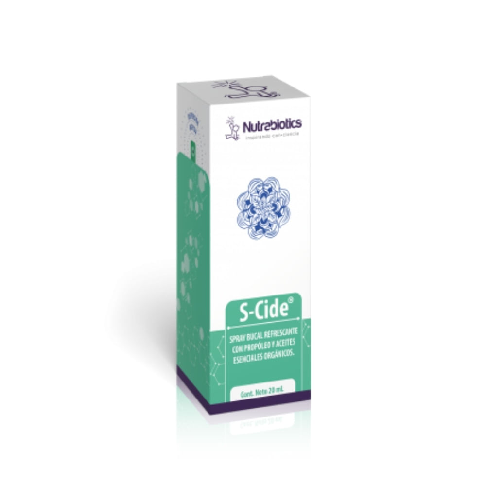 S CIDE NUTRABIOTICS PROPÓLEO SPRAY BUCAL 20 ML