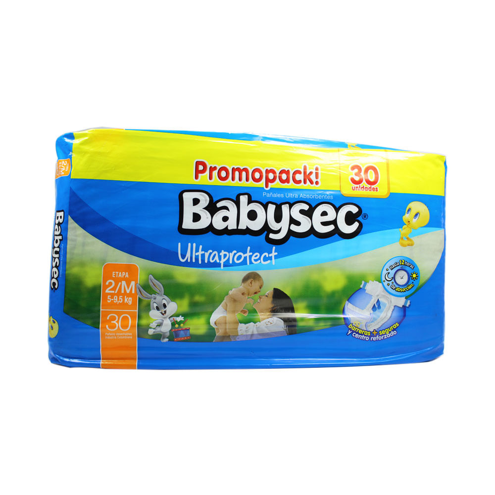 PAÑALES BABYSEC ULTRAPROTECT ETAPA 2