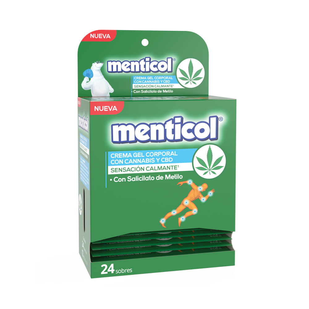 GEL MENTICOL CANNABIS CREMA
