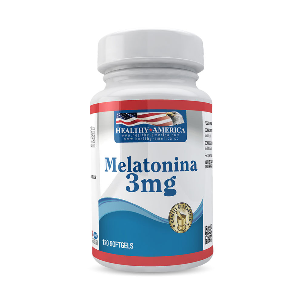 MELATONINA CAPSULA 3 MG FRASCO X 120 UNDS