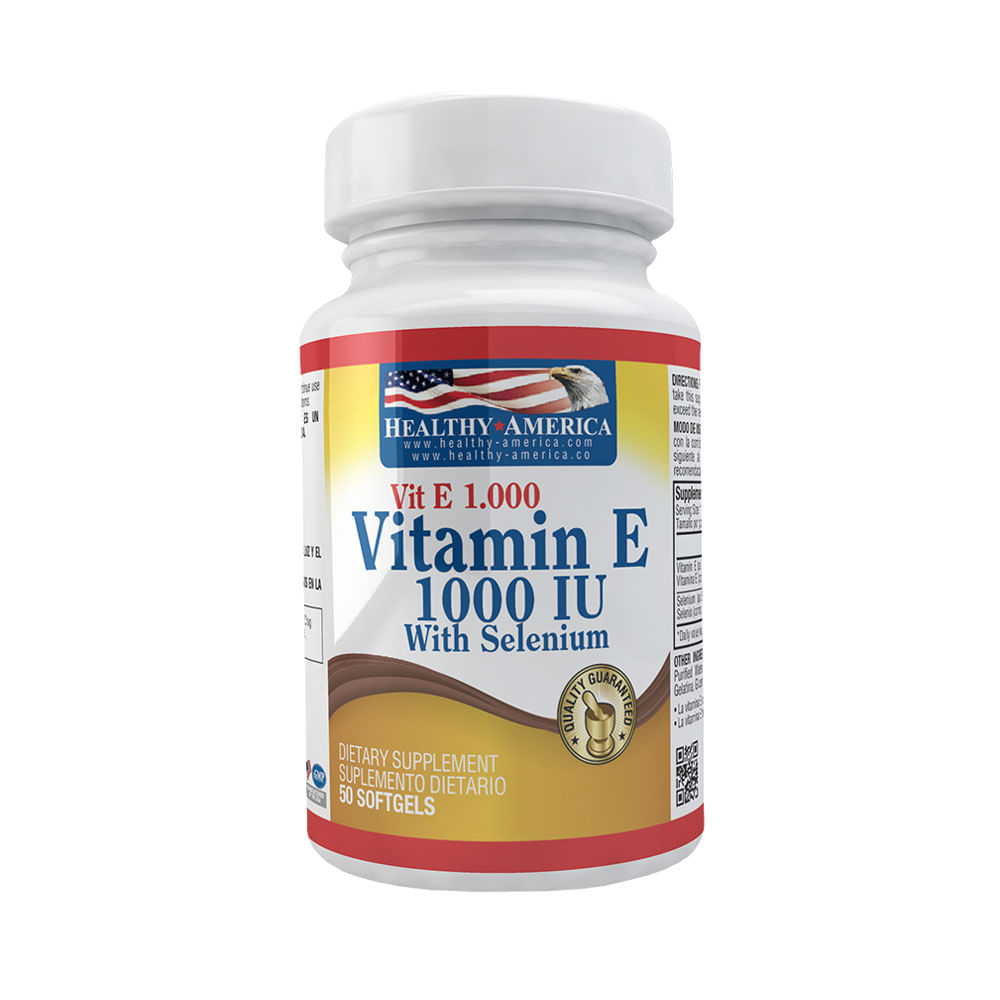 VITAMINA E CON SELENIO CAPSULAS 1000 UI