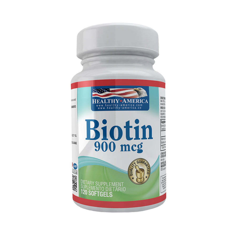 BIOTIN CAPSULAS 900 MCG