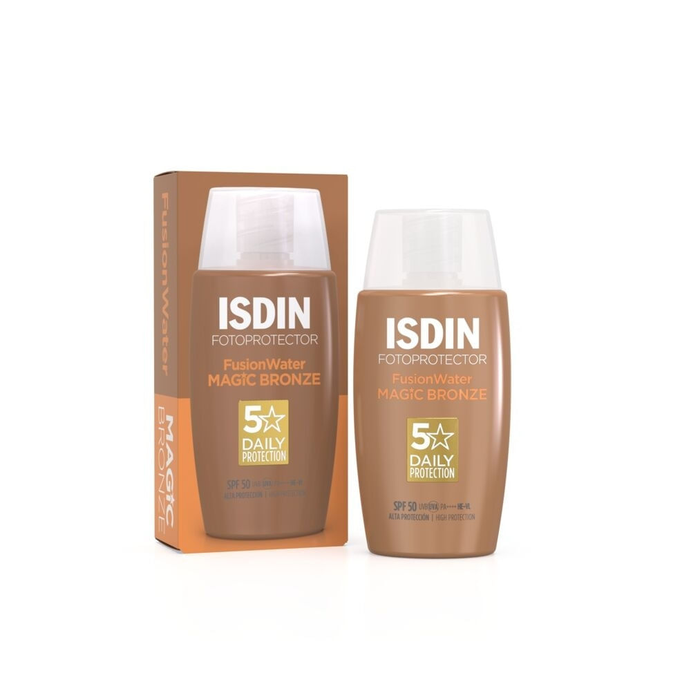 ISDIN FUSION WATER MAGIC SPF 50 COLOR BRONZE CAJA 50 ML