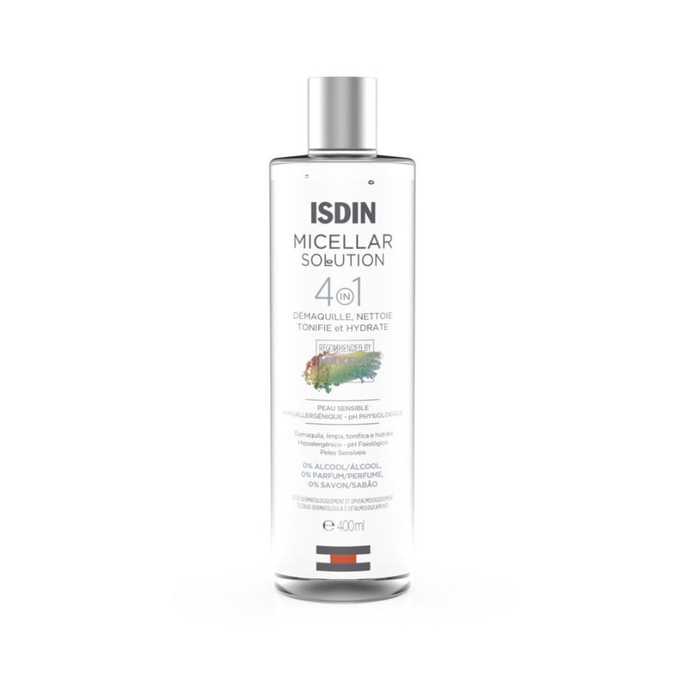 ISDIN MICELLAR SOLUTION FRASCO 400 ML