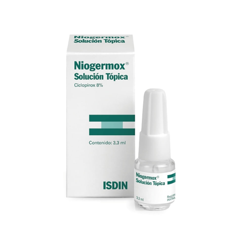 NIOGERMOX SOLUCION TOPICA 8% CAJA 3.3 ML
