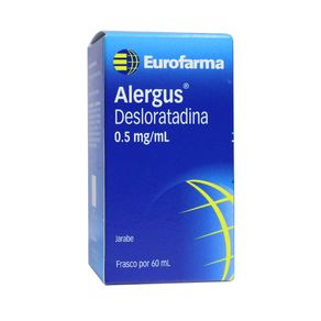 ALERGUS JARABE 0.5 MG CAJA 60 ML
