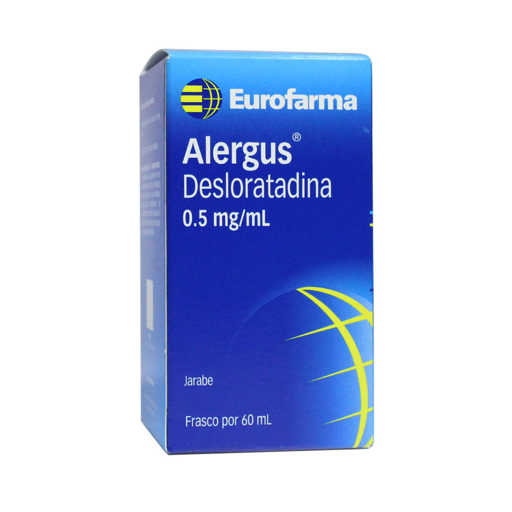 ALERGUS JARABE 0.5 MG CAJA 60 ML