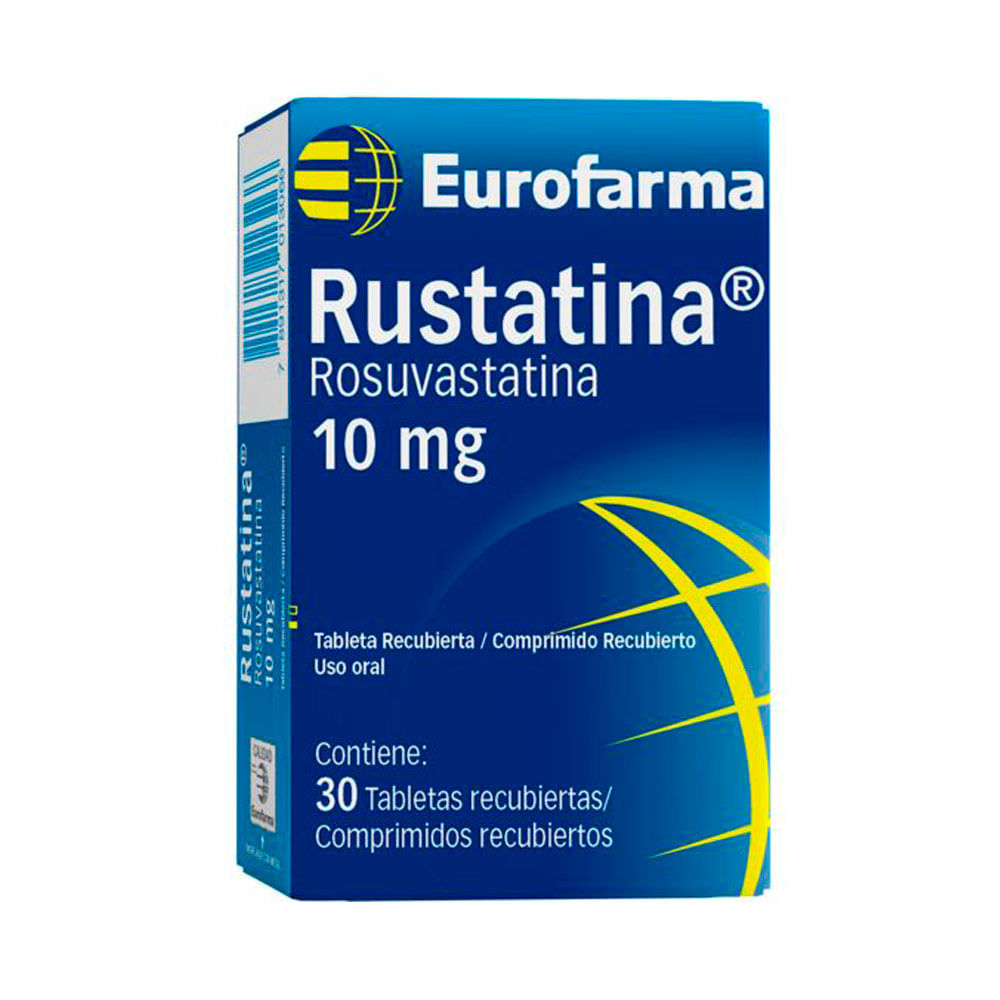 RUSTATINA TABLETAS RECUBIERTAS 10 MG
