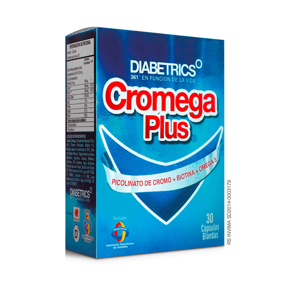 CROMEGA PLUS CAPSULAS