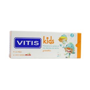 GEL DENTAL VITIS KIDS CEREZA CAJA 50 ML