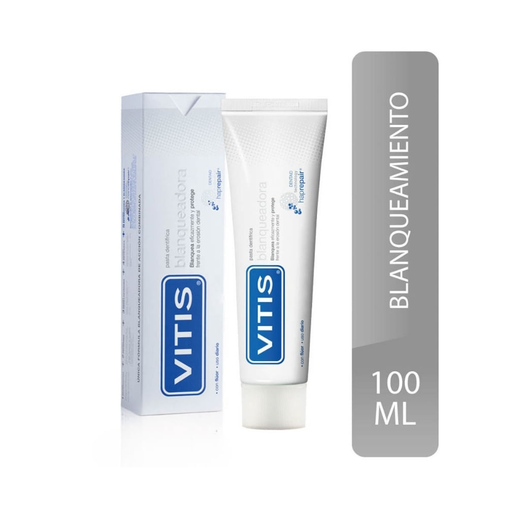 CREMA DENTAL VITIS BLANQUEADORA CAJA 100 G