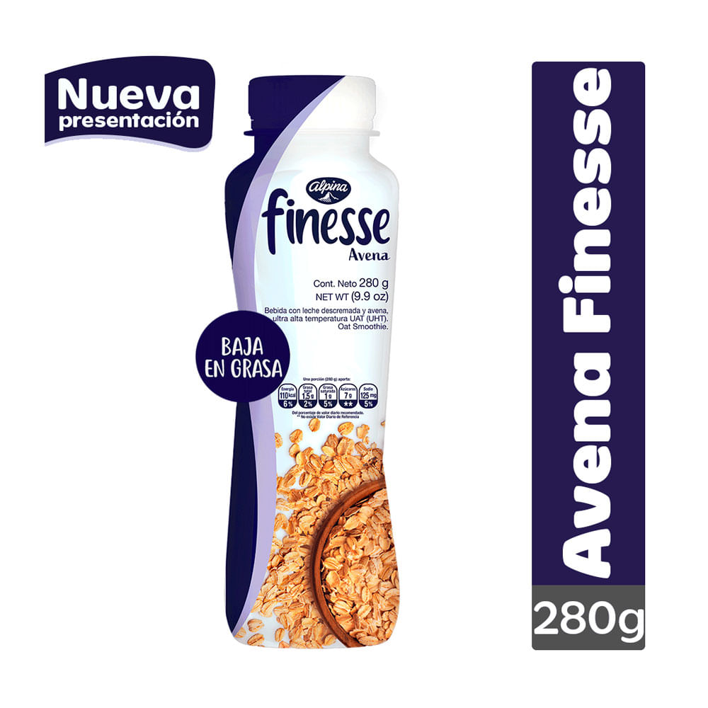 AVENA FINESSE ALPINA BOTELLA 280 ML