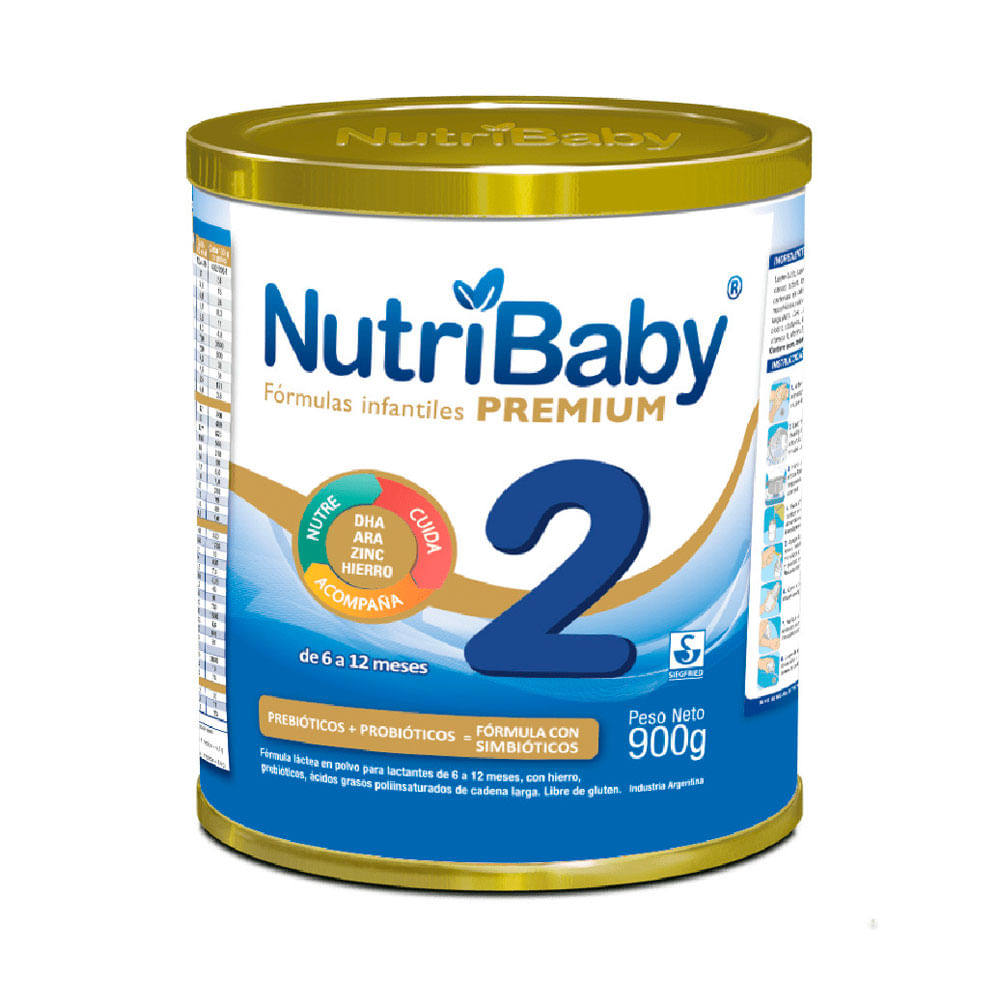 NUTRIBABY ETAPA 2 POLVO LATA 900 G