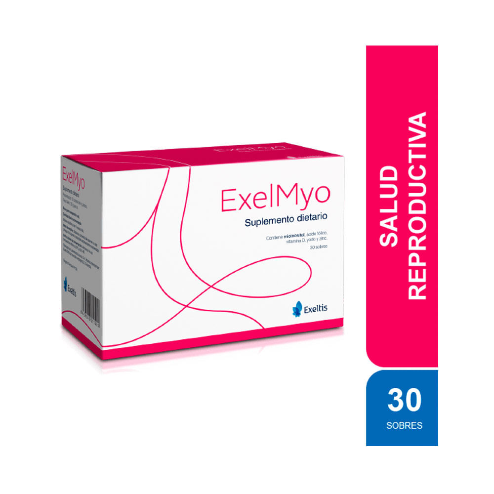 EXELMYO SOBRES 3G/0.4MG CAJA X 30 UNDS