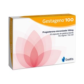 GESTAGENO CAPSULAS 100 MG