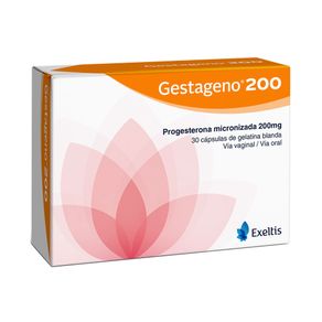 GESTAGENO CAPSULAS 200 MG