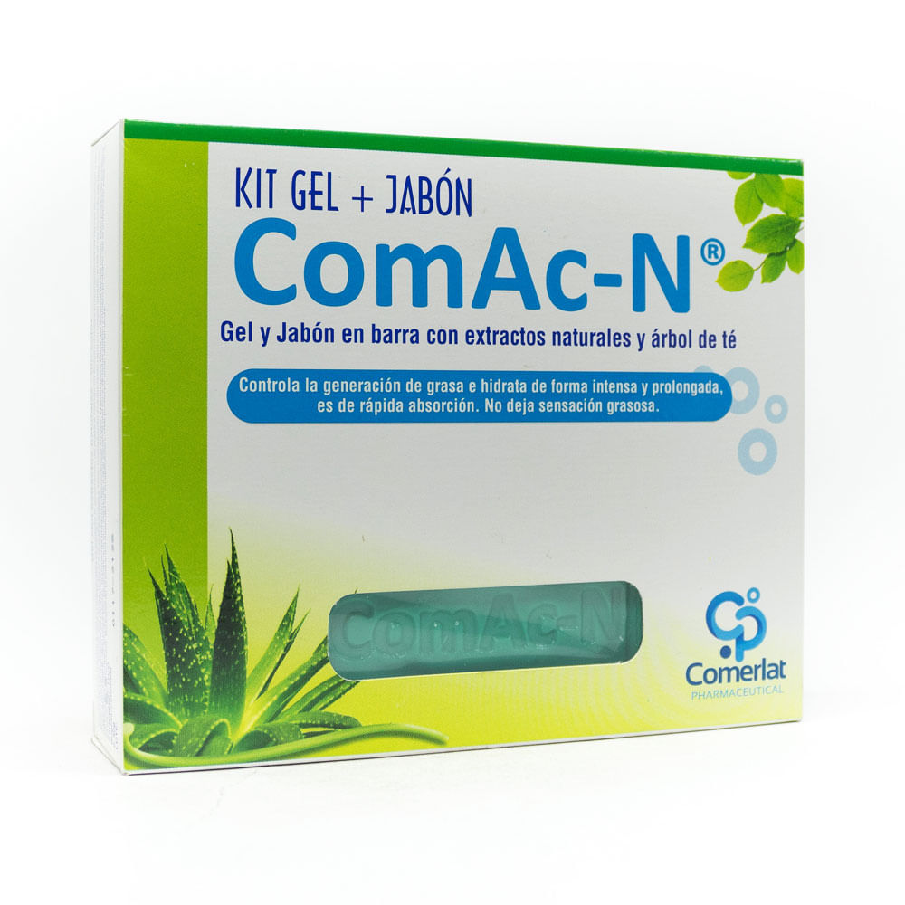 JABON COMAC-N KIT GEL 40 G + CAJA 100 G