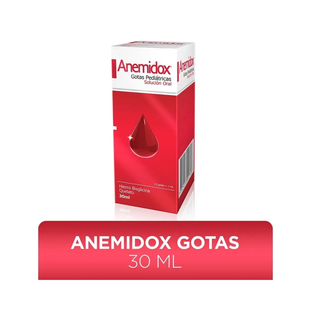 ANEMIDOX PEDIATRICAS GOTAS CAJA 30 ML