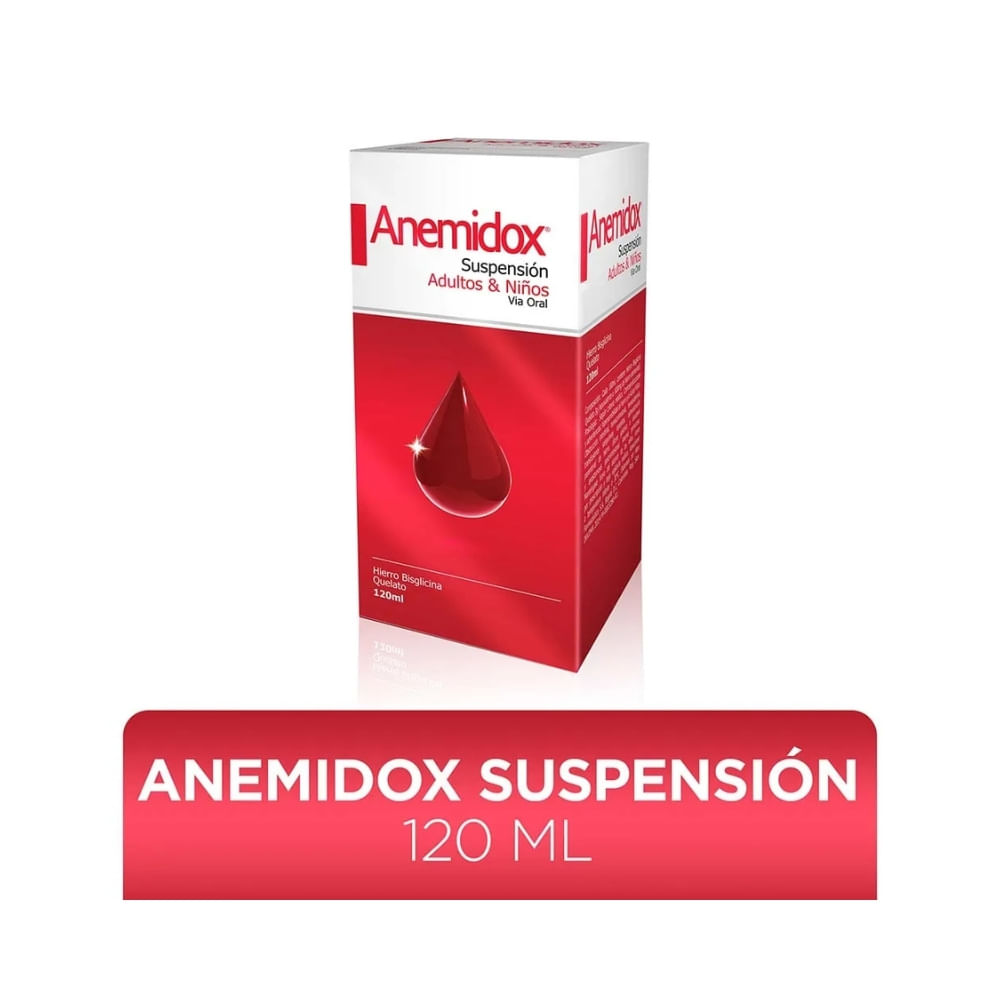 ANEMIDOX SUSPENSION CAJA 120 ML